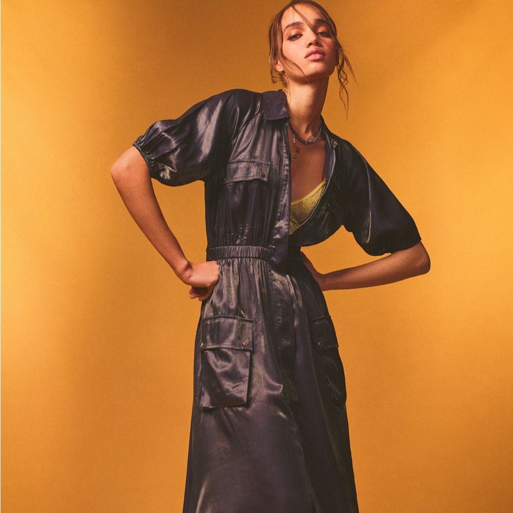 Samant Chauhan Utility Shirt Dress